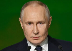 Russia's President Vladimir Putin at the “Everything for Victory” forum in Moscow on 6 July 2025. Source: kremlin.ru.